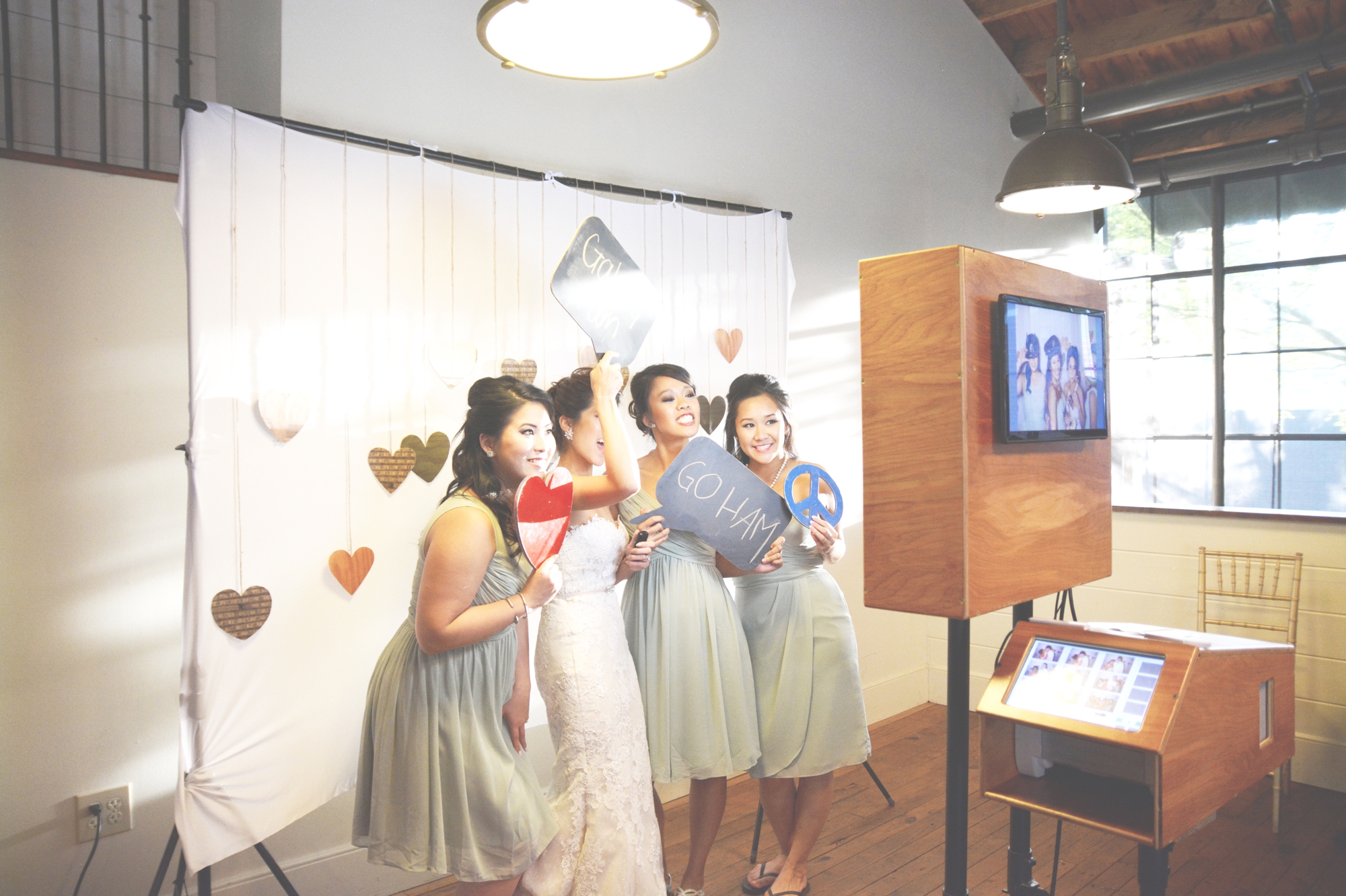 Atlanta Summerour Studio Wedding Photo Booth - RobotBooth 2