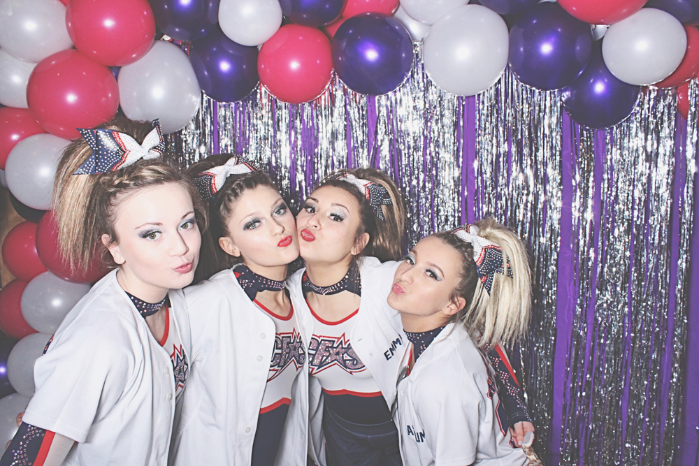 Atlanta Rebel Athletic Cheer Corp Photo Booth Rental at Terminus 330 -  Robot Booth - Robot Booth