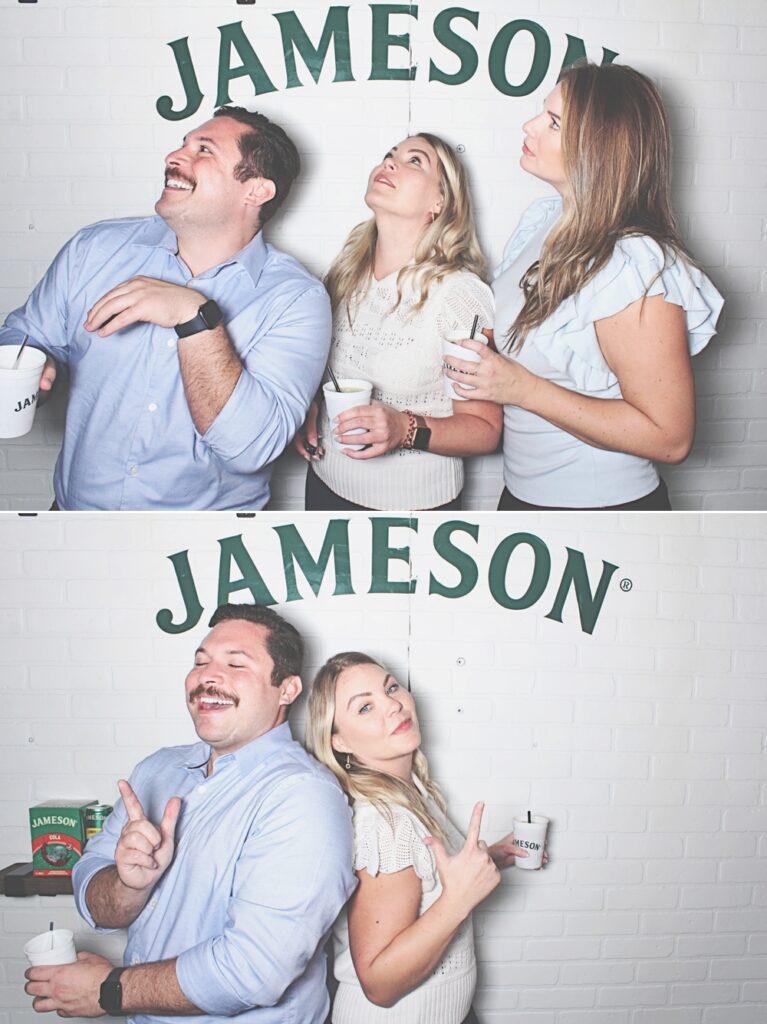 Atlanta Sling Shot Social Game Club Photo Booth Jameson RTD Launch